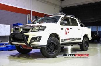 TOYOTA HILUX N70 4WD SNARE SATIN BLACK